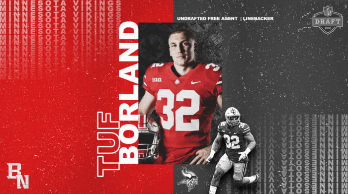 Tuf Borland NFL Draft Card